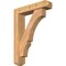 Ekena Millwork Balboa Craftsman Smooth Bracket w/ Offset Brace, Western Red Cedar, 5 1/2"W x 24"D x 32"H BKT0604X24X32BOA04SWR - alternate 1
